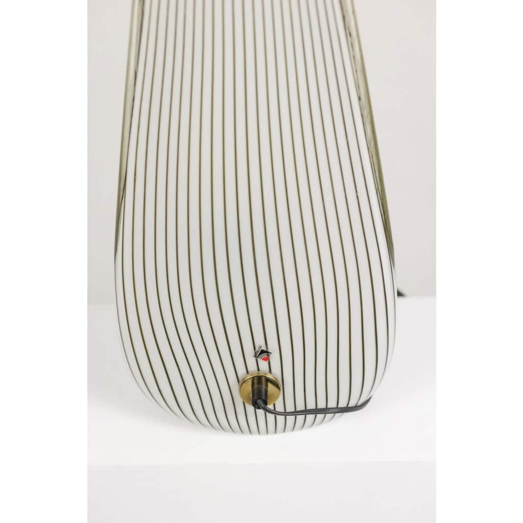 Lino Tagliapietra. Lampe cône en verre de Murano. Italie années 1970 9