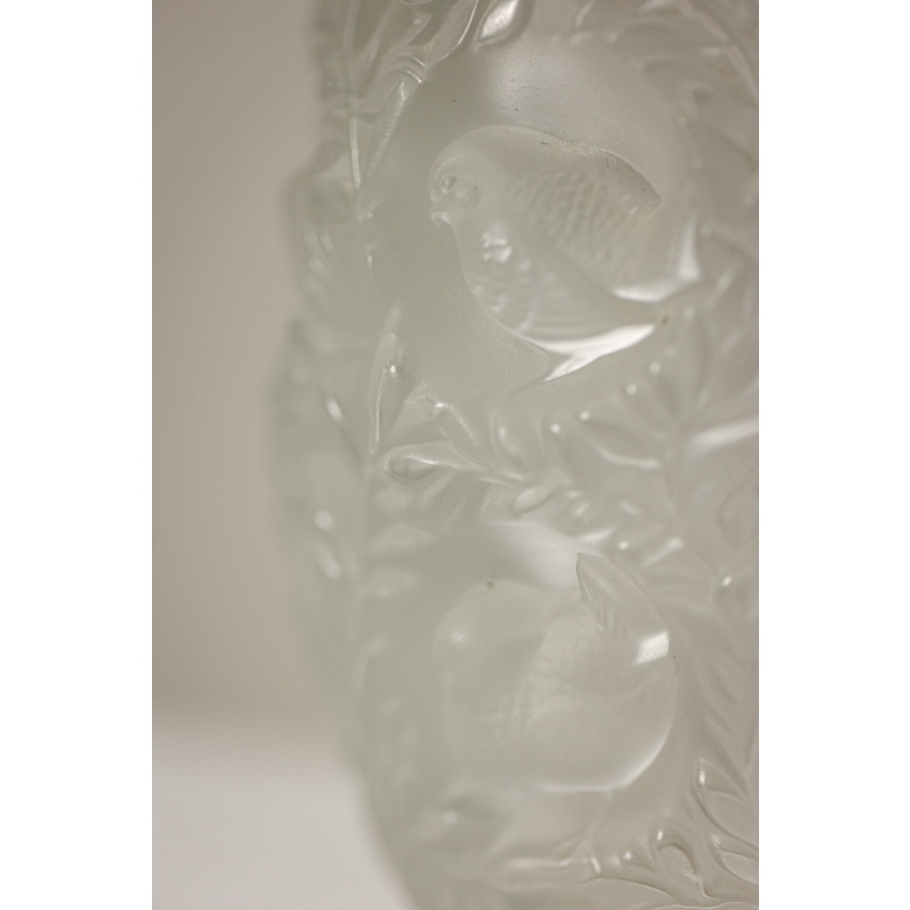 Lalique France. Vase en cristal. Après 1978. 6