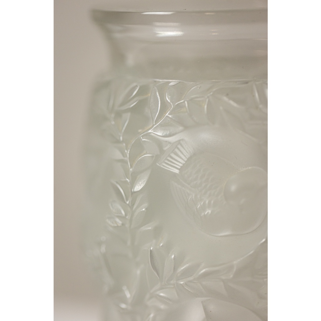 Lalique France. Vase en cristal. Après 1978. 7