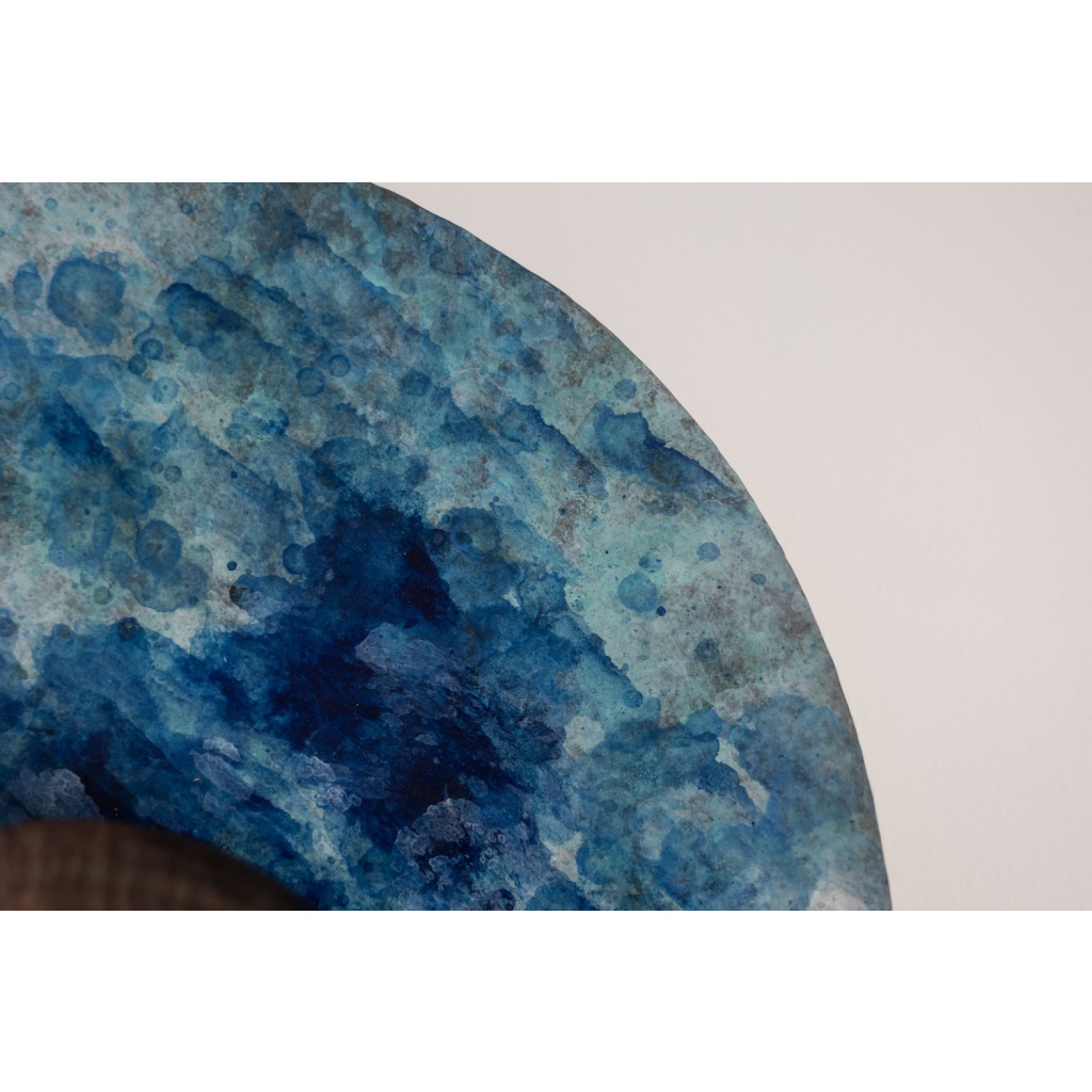 Paire d’appliques modèle « nacre noir ». Travail contemporain. 9