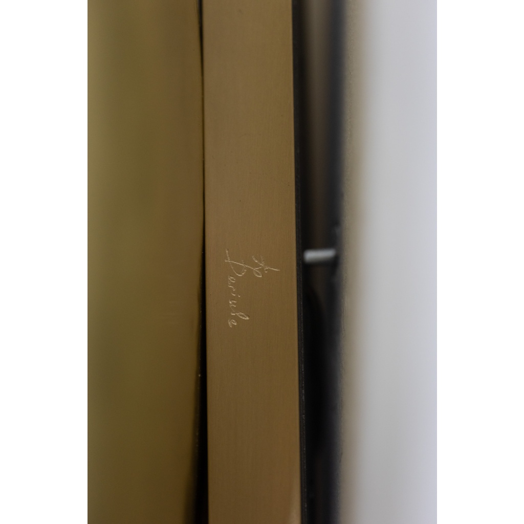 Paire d’appliques modèle « nacre noir ». Travail contemporain. 14