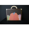 Valise Vuitton Cotteville 40 X Yayoi Kusama Citrouilles edition limitée Monogram 31