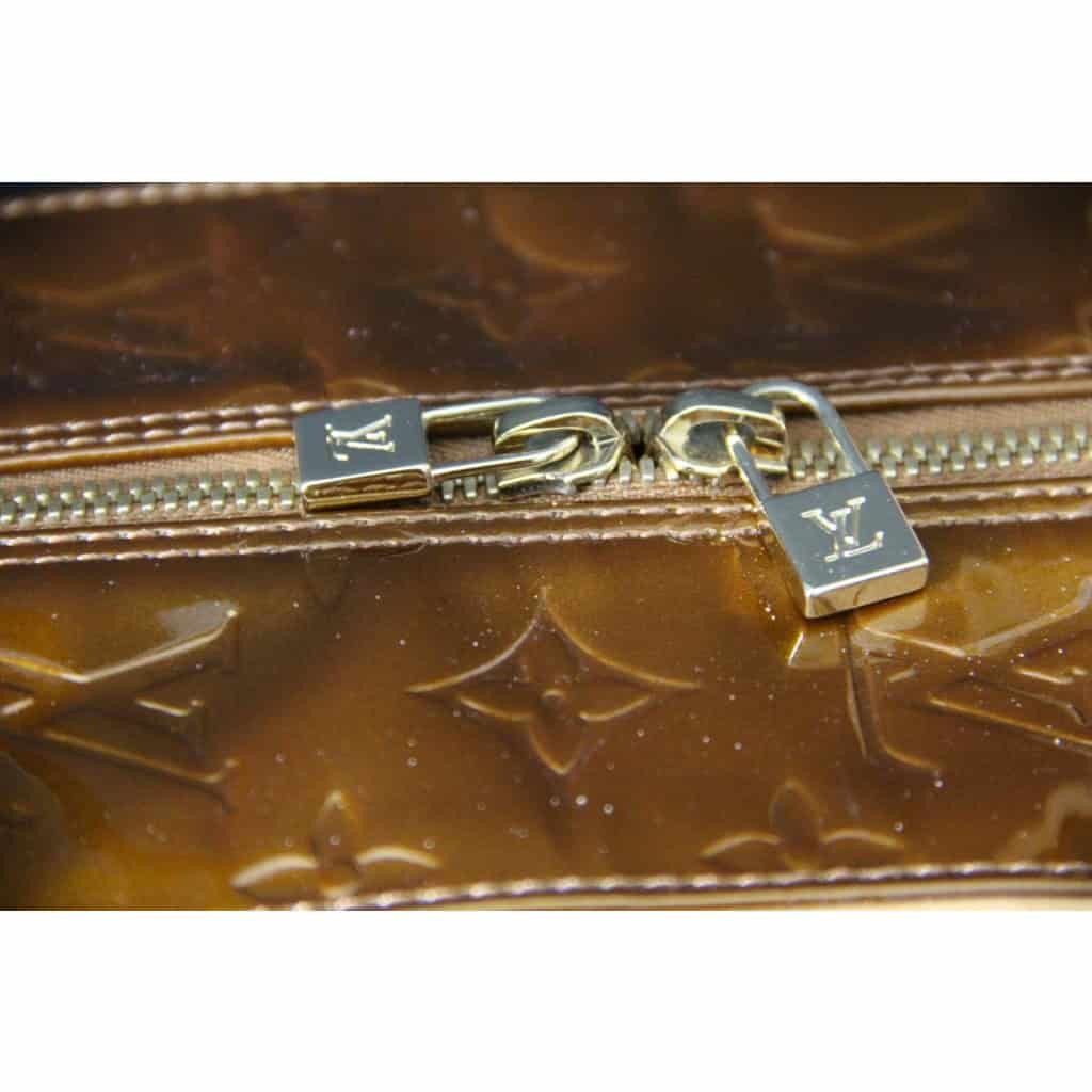 Sac Louis Vuitton verni couleur bronze doré 11 Sac Louis Vuitton verni couleur bronze doré 11