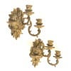 Paire d&rsquo;appliques de style Régence en bronze doré. XIXème siècle 13