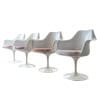 Eero Saarinen (1910–1961) & Knoll – Lot de 4 fauteuils Tulip 15