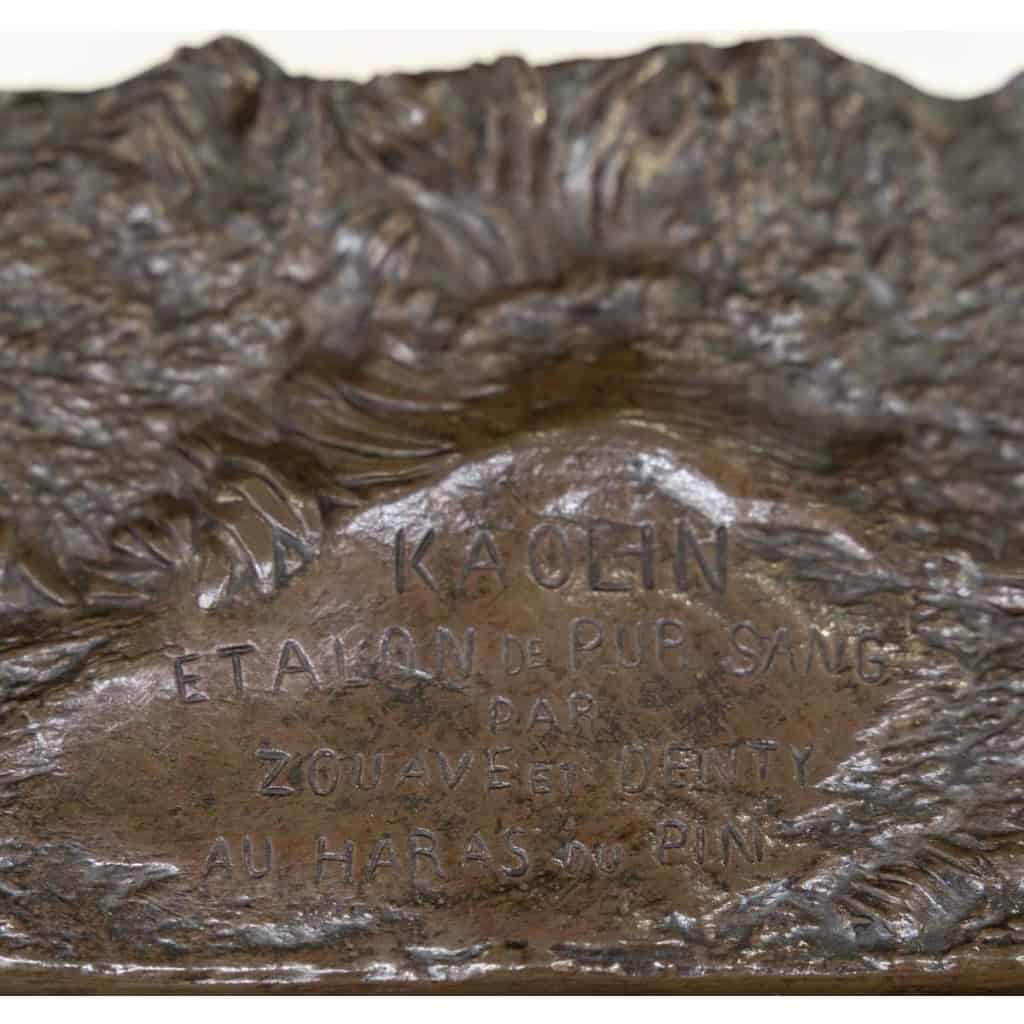 Sculpture – Le Cheval Kaolin , Alfred Dubucand (1828 – 1894) – Bronze 8 Sculpture – Le Cheval Kaolin , Alfred Dubucand (1828 – 1894) – Bronze 8