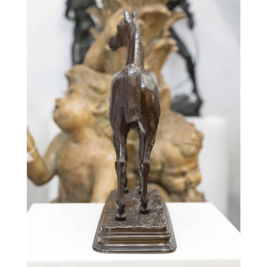 Sculpture – Le Cheval Kaolin , Alfred Dubucand (1828 – 1894) – Bronze 6 Sculpture – Le Cheval Kaolin , Alfred Dubucand (1828 – 1894) – Bronze 6