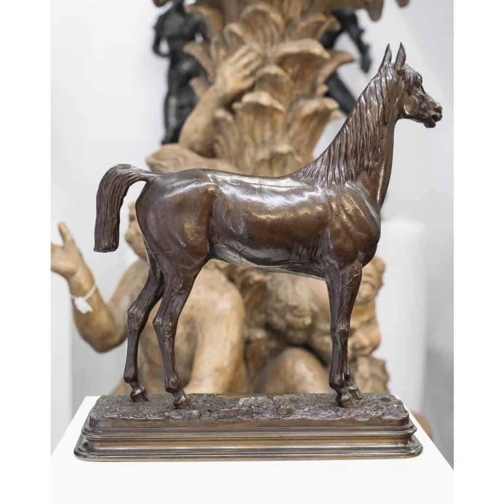 Sculpture – Le Cheval Kaolin , Alfred Dubucand (1828 – 1894) – Bronze 5 Sculpture – Le Cheval Kaolin , Alfred Dubucand (1828 – 1894) – Bronze 5