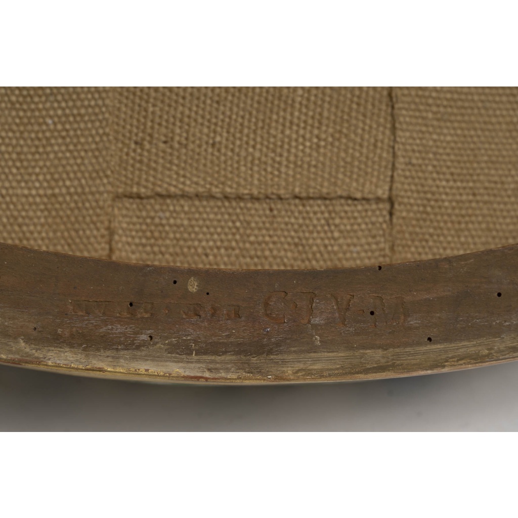 Paire de chaises en bois doré, d&rsquo;époque Louis XVI (1774-1789), XVIIIème siècle. 5