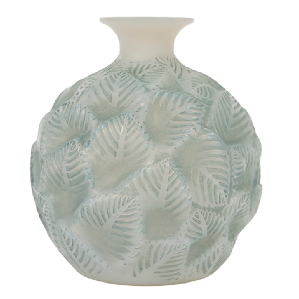1926 René Lalique – Vase Ormeaux Opalescent 3 1926 René Lalique – Vase Ormeaux Opalescent 3