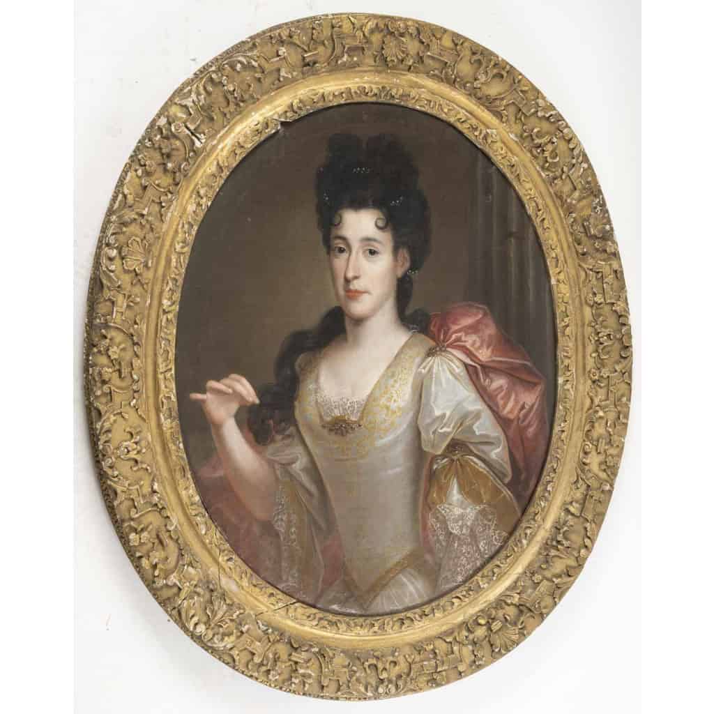 Portrait d’une Dame De Cour Attribué à François De Troy (1645-1730) 3 Portrait d’une Dame De Cour Attribué à François De Troy (1645-1730) 3