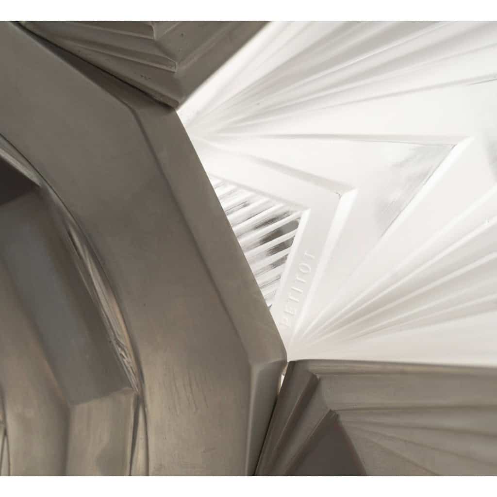 Henri PETITOT, Lustre Art Deco, Circa 1930 11