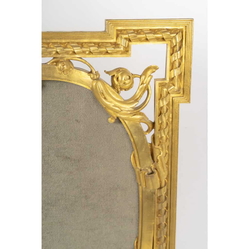 Devant de cheminée en bronze doré, circa 1870 7 Devant de cheminée en bronze doré, circa 1870 7