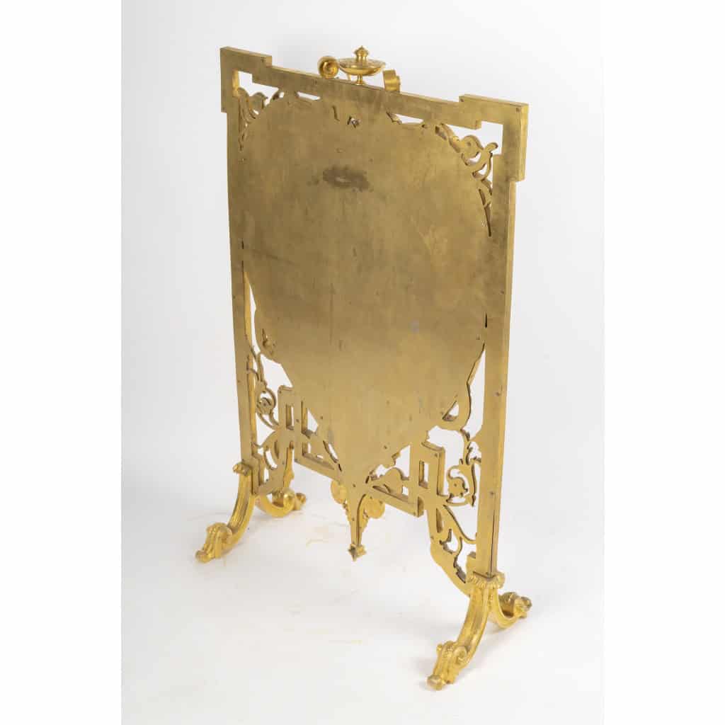 Devant de cheminée en bronze doré, circa 1870 13 Devant de cheminée en bronze doré, circa 1870 13