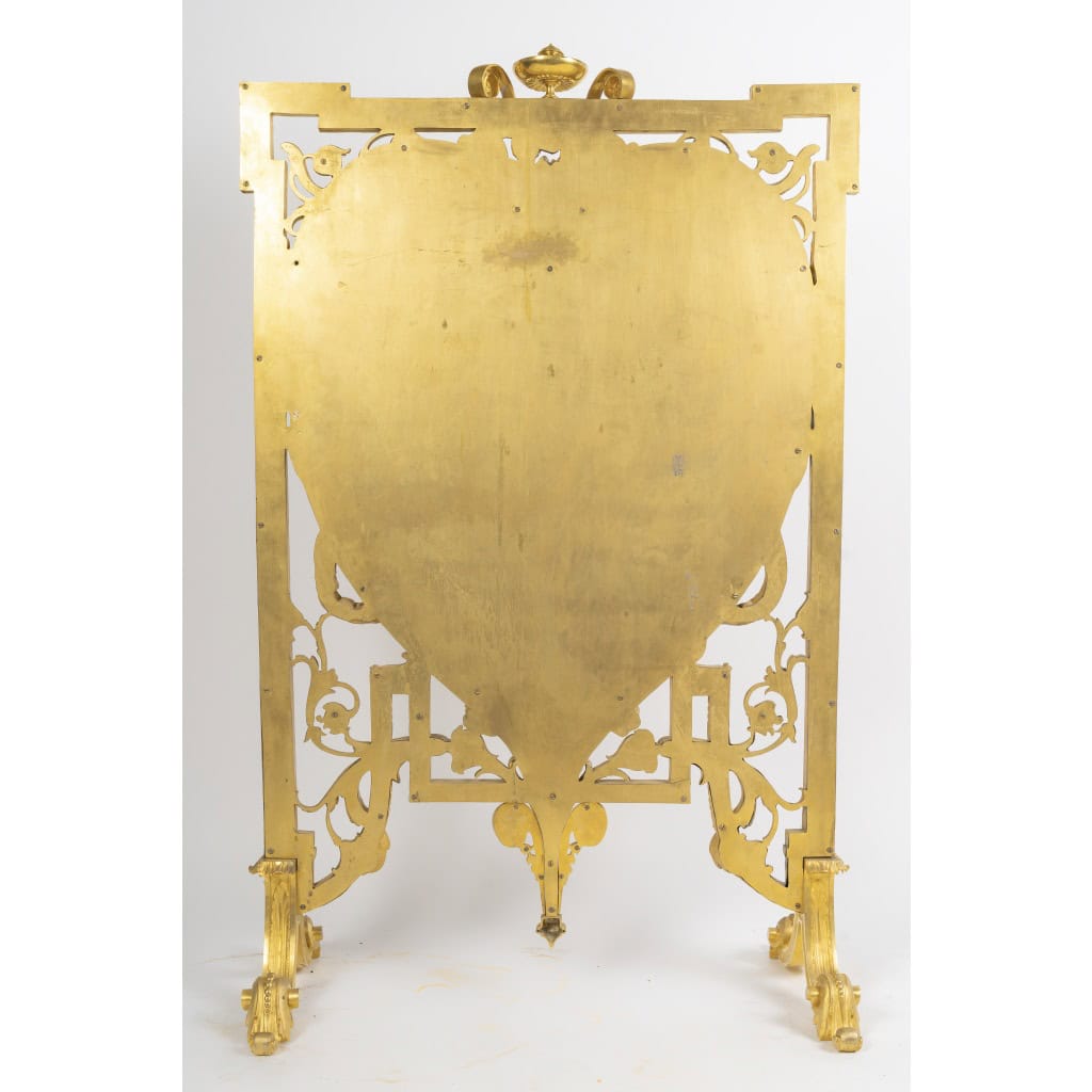 Devant de cheminée en bronze doré, circa 1870 14 Devant de cheminée en bronze doré, circa 1870 14