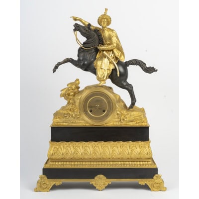 Pendule, Chef Grec Insurgé , Circa 1830 Pendule, Chef Grec Insurgé , Circa 1830