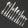JEAN TETARD – C. CHRISTOFLE MENAGERE 144 PIECES « AUBUSSON » ARGENT MASSIF Epoque 1930 29