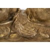 Paires d&rsquo;anges en bois sculpté et doré à la feuille d’or – D&rsquo;époque 17ème 12