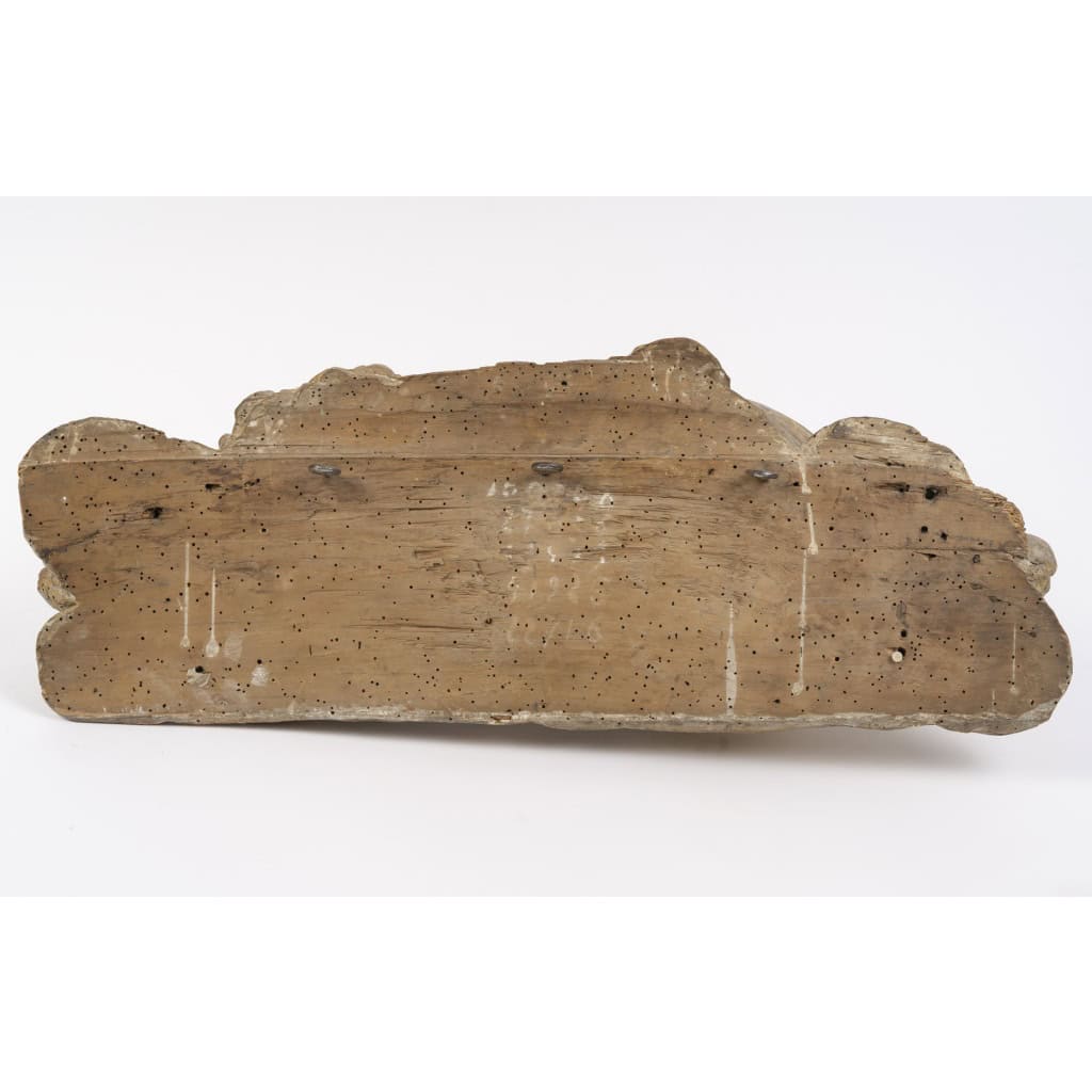 Paires d&rsquo;anges en bois sculpté et doré à la feuille d’or – D&rsquo;époque 17ème 9