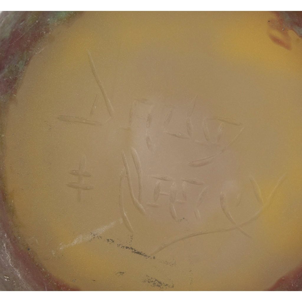 DAUM Nancy vase « roses » 10