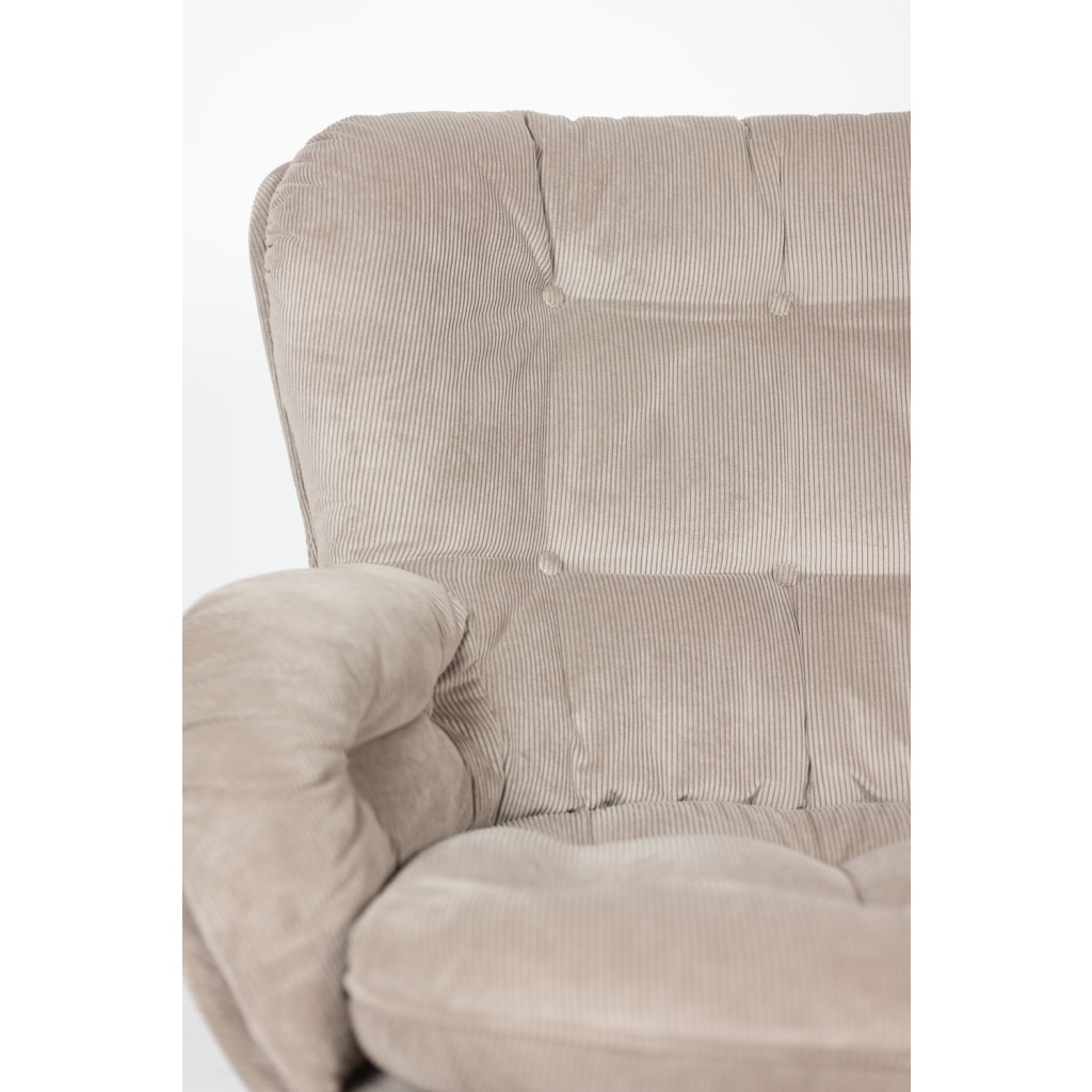 Michel Cadestin pour Airborne. Bergère « Karaté » en velours. Vers 1970 7