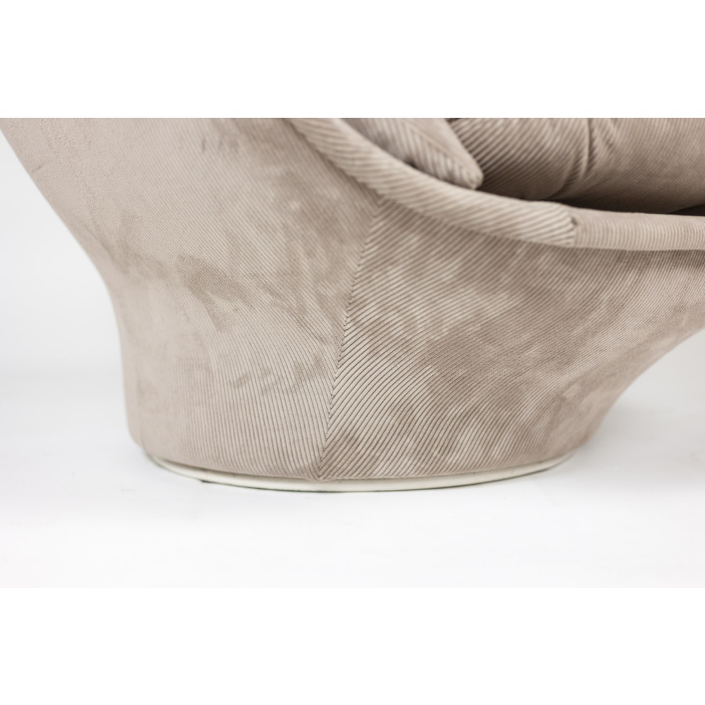 Michel Cadestin pour Airborne. Bergère « Karaté » en velours. Vers 1970 11