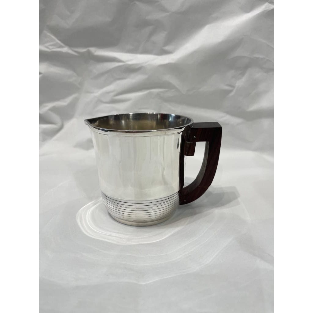 Fouquet Lapar – Service thé café 4 pièces argent massif ART DECO 26