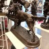 Sculpture – Chien Setter Au Gibier , Jules Moigniez (1835-1894) – Bronze 16