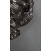 Sculpture – Ours Couché , Antoine-Louis Barye (1795-1875) – Bronze 12