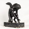 Sculpture – L&rsquo; Amour Saisissant Un Papillon , Antoine Denis Chaudet (1763-1810) – Bronze 15