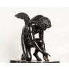 Sculpture – L&rsquo; Amour Saisissant Un Papillon , Antoine Denis Chaudet (1763-1810) – Bronze 17