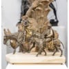 Sculpture – Don Quichotte et Sancho Panza , Zumel F. Martinez de Luis (1898-1974) – Bronze 12