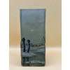 DAUM NANCY Vase section quadrangulaire « Paysage de neige » 14 DAUM NANCY Vase section quadrangulaire « Paysage de neige » 14