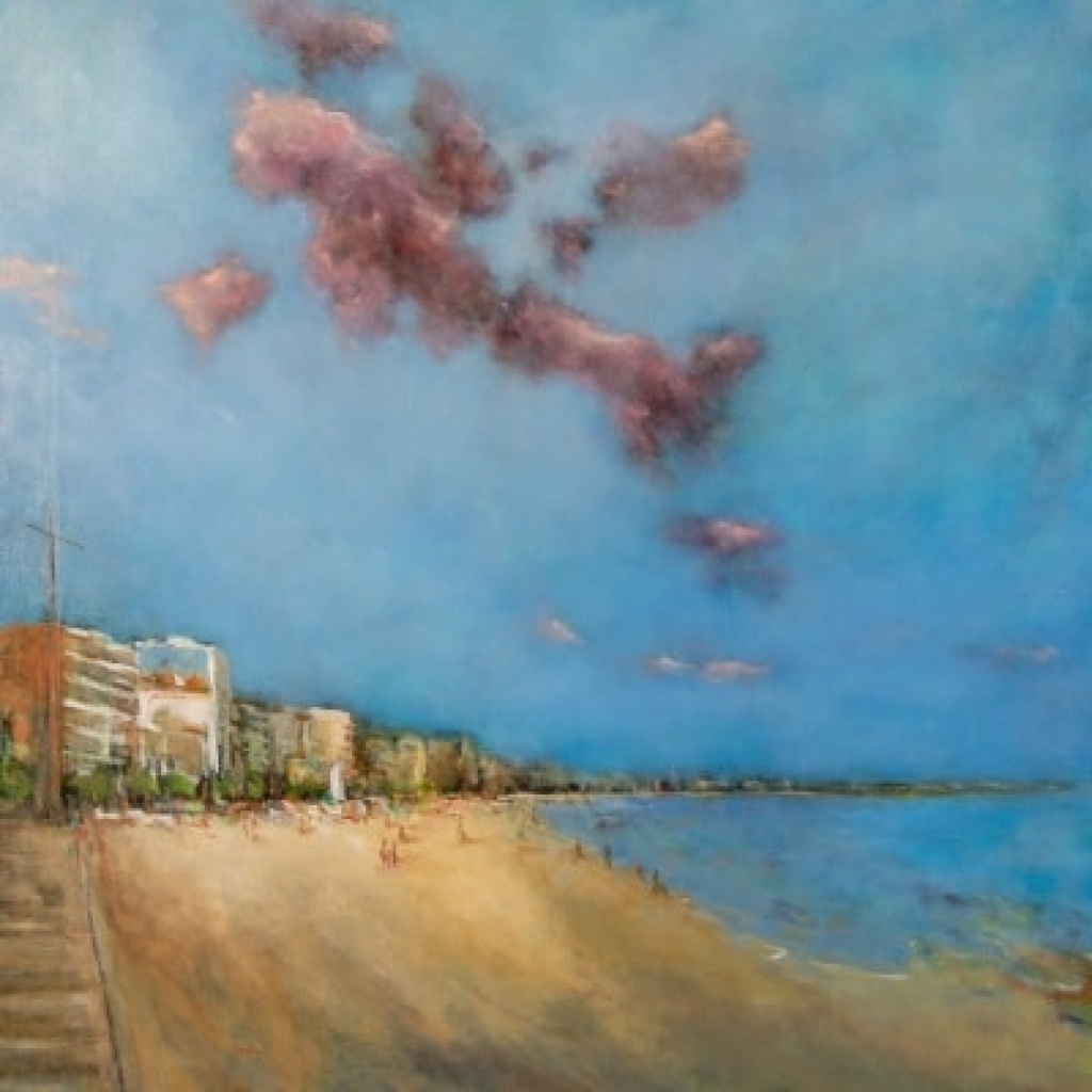 Tableau à l&rsquo;huile intitulé « Bonjour Monsieur Marquet » de l&rsquo;artiste peintre Isabelle Delannoy 3