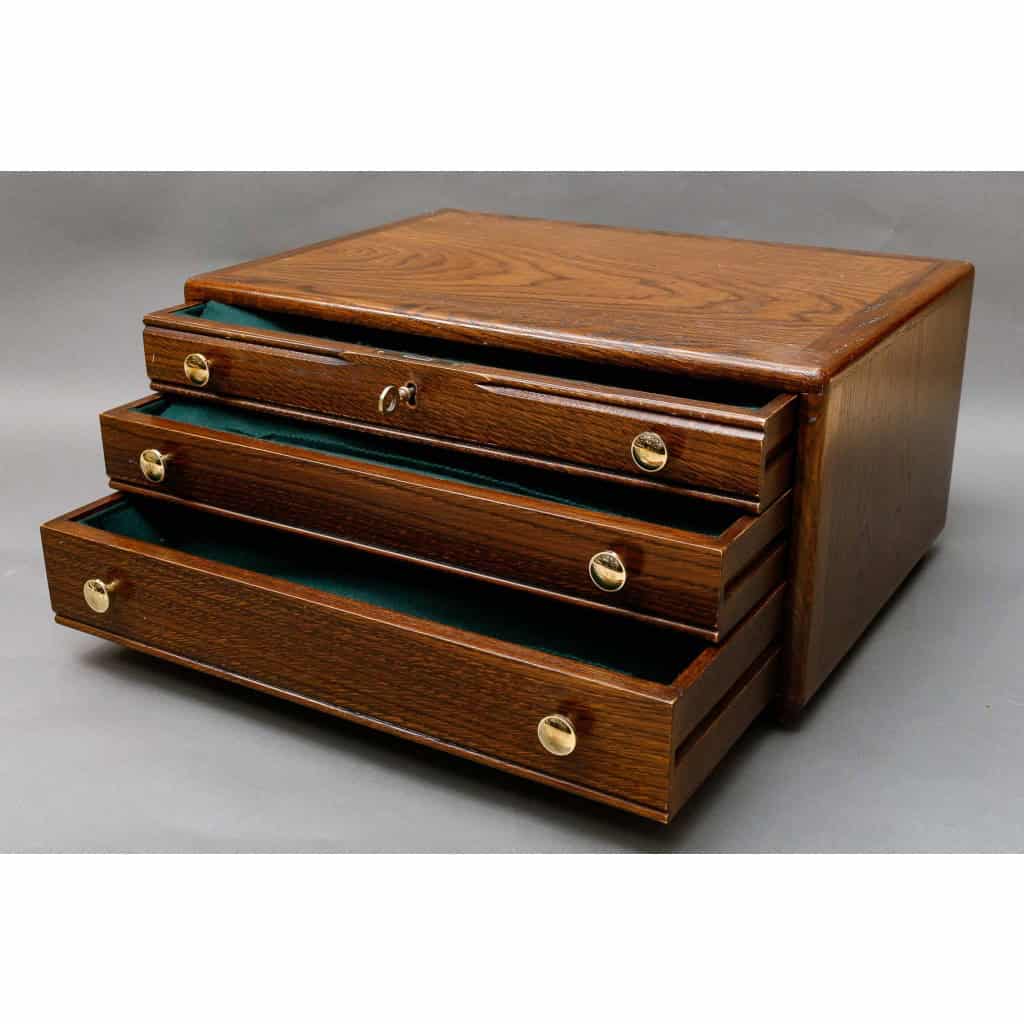 FJERDINGSTAD – Ménagère 78 pièces argent massif Epoque ART DECO 5 FJERDINGSTAD – Ménagère 78 pièces argent massif Epoque ART DECO 5