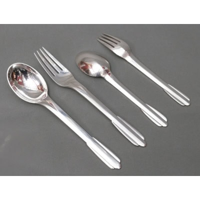 FJERDINGSTAD – Ménagère 78 pièces argent massif Epoque ART DECO FJERDINGSTAD – Ménagère 78 pièces argent massif Epoque ART DECO