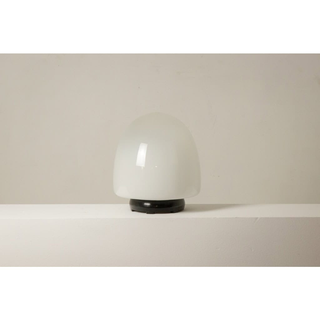 Leucos. Paire de lampes en verre de forme « oeuf ». Italie, années 1960. 7