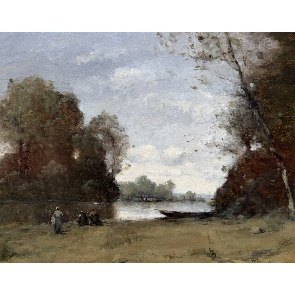 TROUILLEBERT Paul Desire Tableau 19è Ecole Barbizon Lavandières Bord Du Fleuve Huile Certificat 15 TROUILLEBERT Paul Desire Tableau 19è Ecole Barbizon Lavandières Bord Du Fleuve Huile Certificat 15