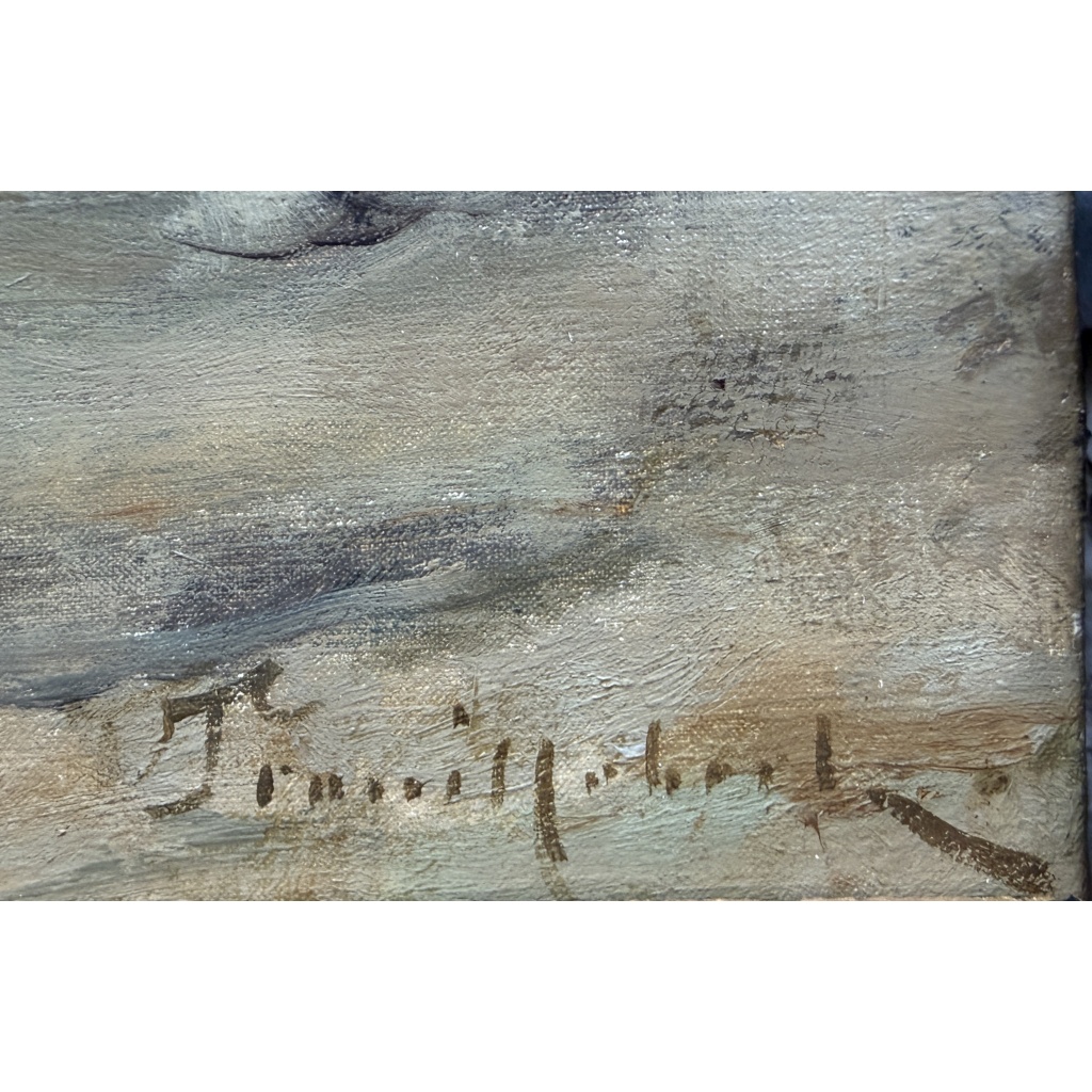 TROUILLEBERT Paul Desire Tableau 19è Ecole de Barbizon Lavandières Au Bord Du Fleuve Huile sut toile Signée Certificat d’authenticité 4 TROUILLEBERT Paul Desire Tableau 19è Ecole de Barbizon Lavandières Au Bord Du Fleuve Huile sut toile Signée Certificat d’authenticité 4