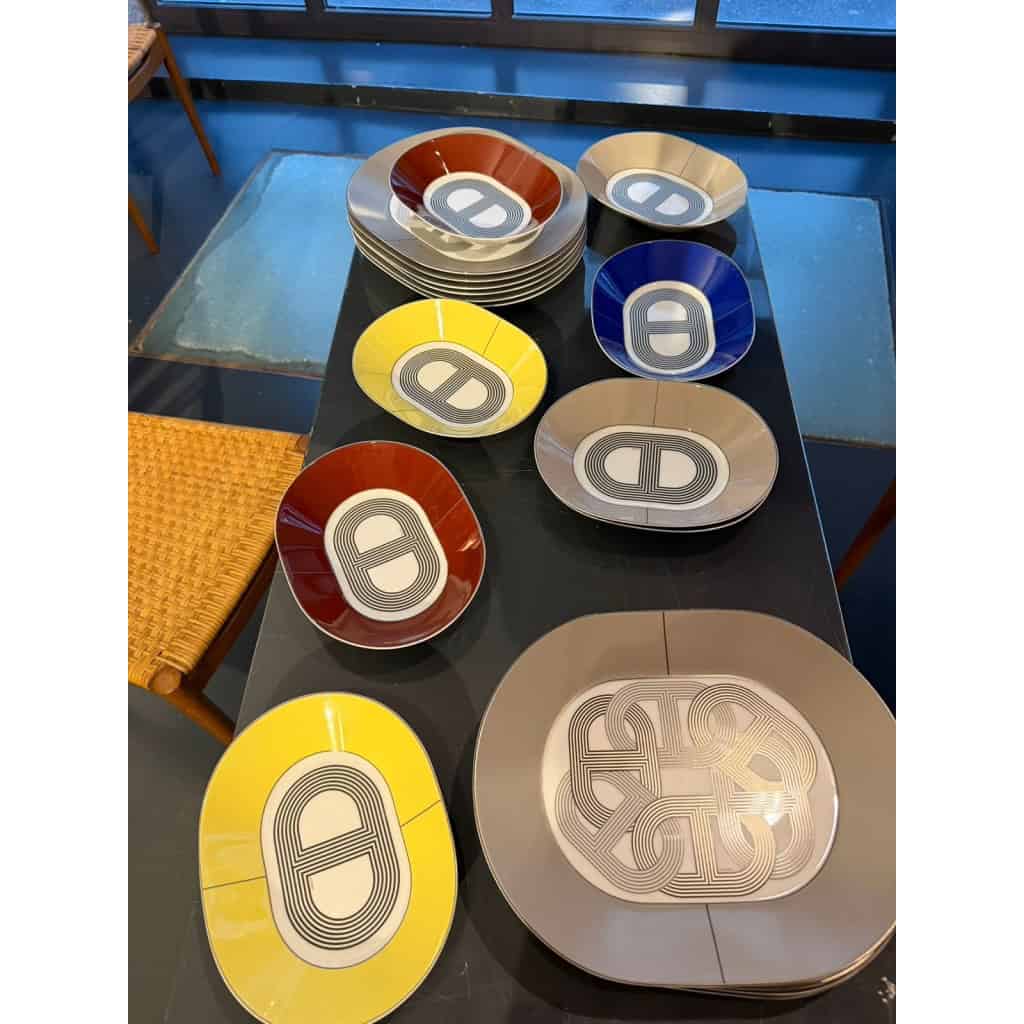 Service Hermès » Rallye 24 » – 19 pièces 10 Service Hermès » Rallye 24 » – 19 pièces 10