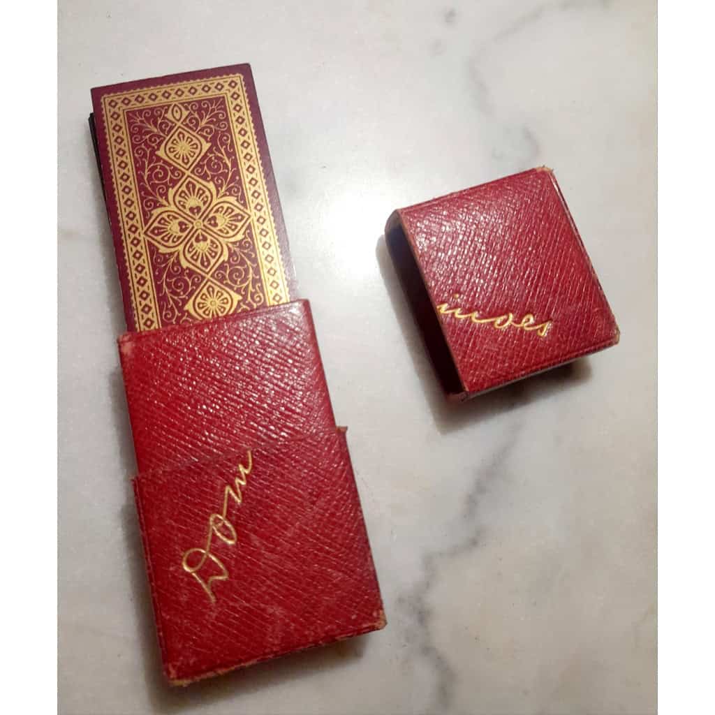 Dominos de voyage en papier, vers 1900, édités à Paris 10