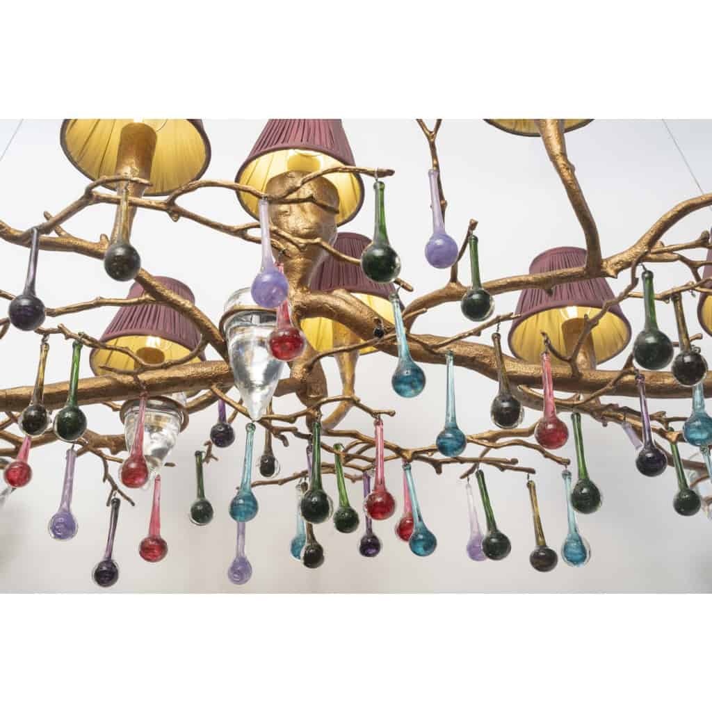 Sculpture lumineuse suspendue de Mario J-Pires 4 Sculpture lumineuse suspendue de Mario J-Pires 4