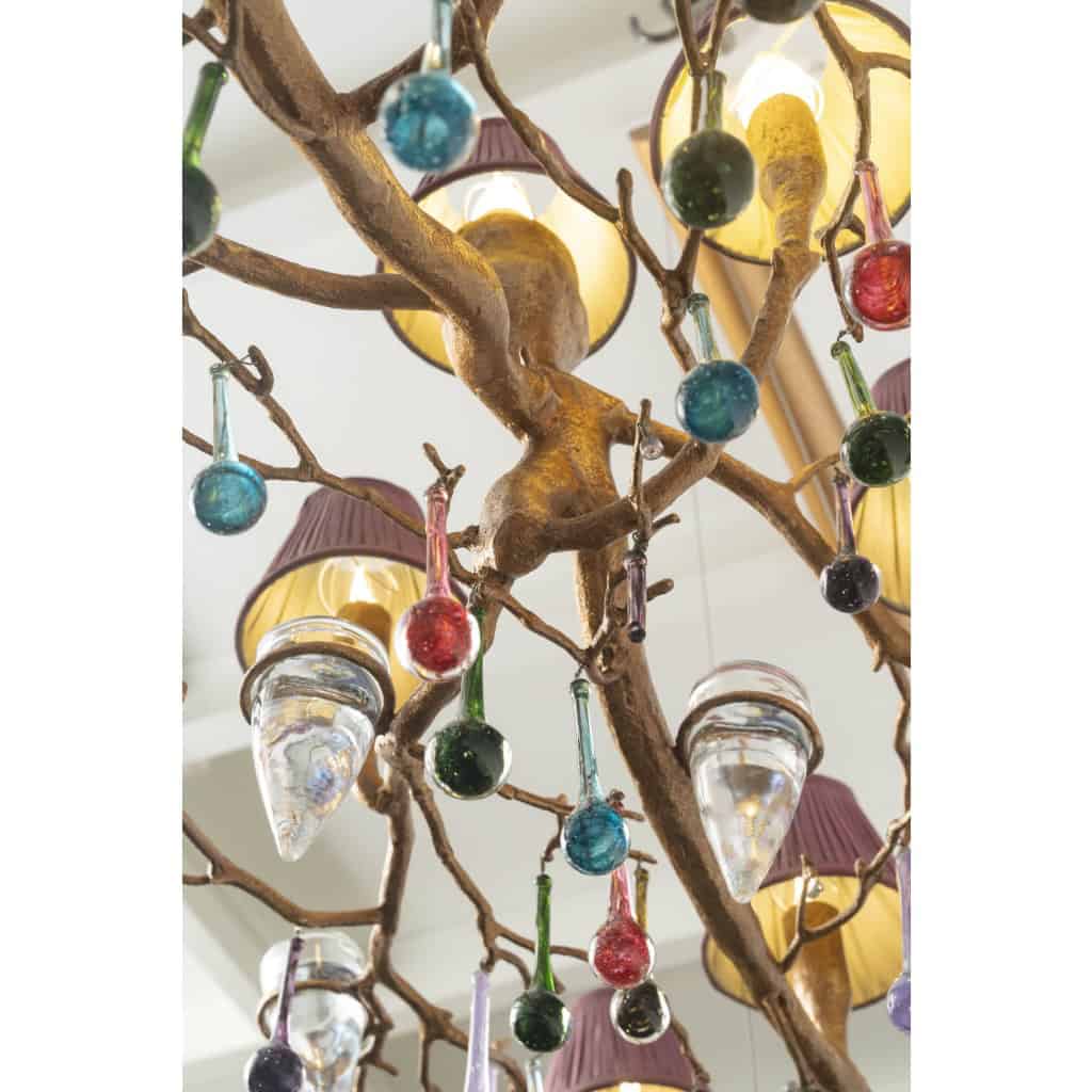 Sculpture lumineuse suspendue de Mario J-Pires 6 Sculpture lumineuse suspendue de Mario J-Pires 6