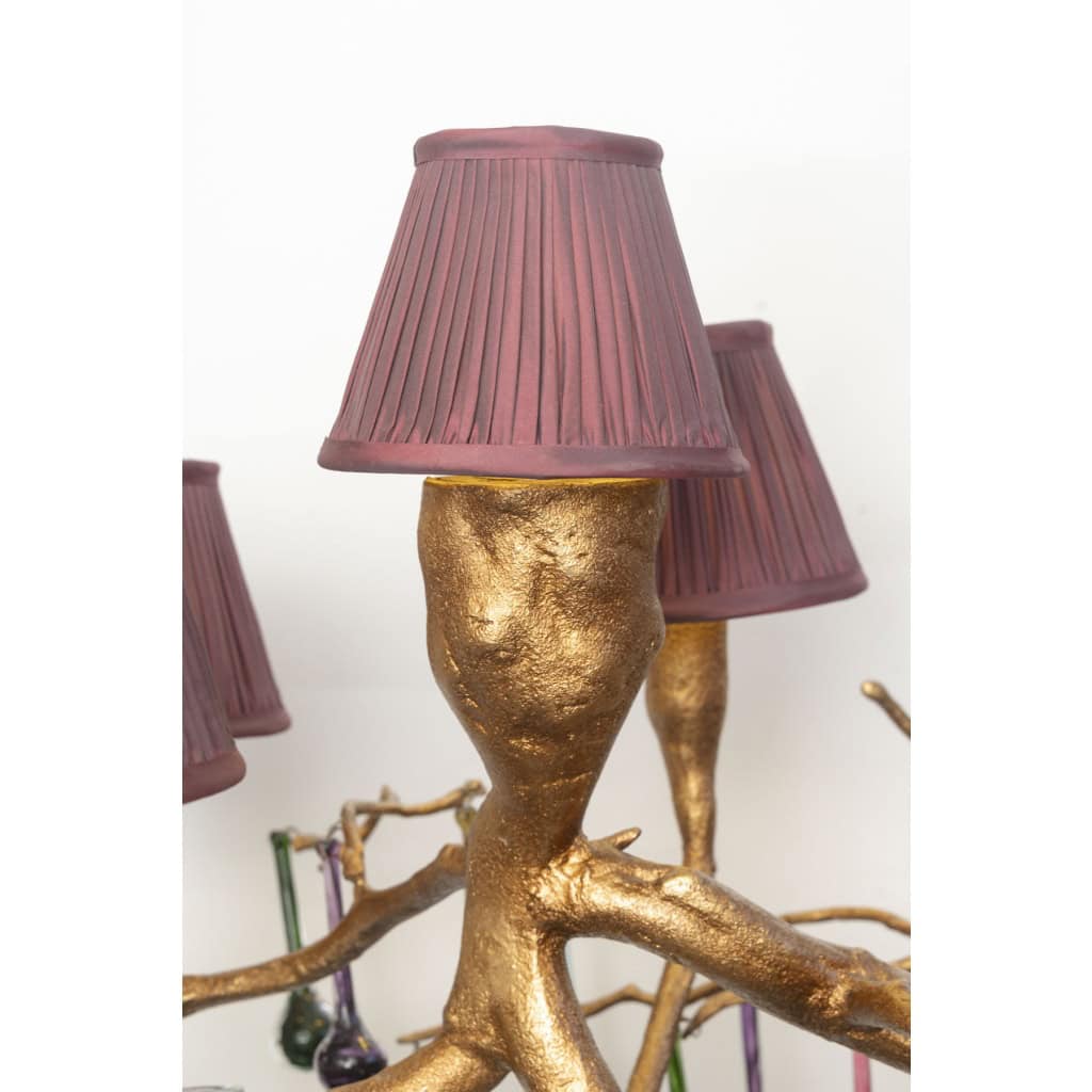 Sculpture lumineuse suspendue de Mario J-Pires 5 Sculpture lumineuse suspendue de Mario J-Pires 5