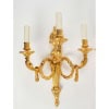Paire d&rsquo;appliques de style Louis XVI. XIXème siècle. 12