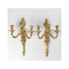 Paire d&rsquo;appliques de style Louis XVI. XIXème siècle. 5