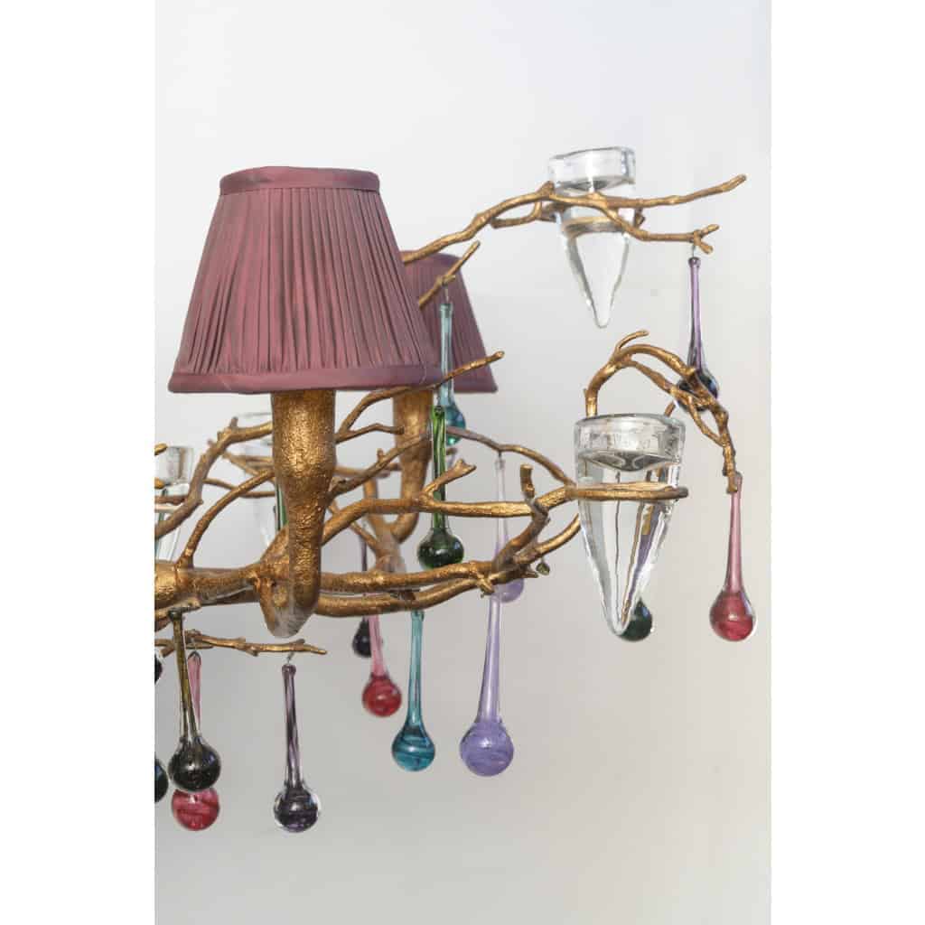 Sculpture lumineuse suspendue de Mario J-Pires 14 Sculpture lumineuse suspendue de Mario J-Pires 14