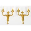 Paire d&rsquo;appliques de style Louis XVI. XIXème siècle. 5