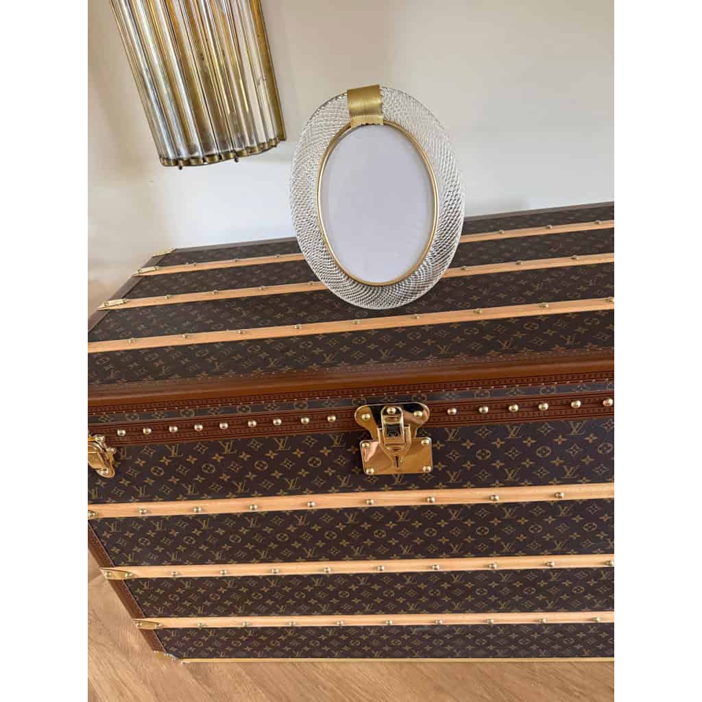 Cadre photo verre de Murano ovale couleur cristal vertical 15 Cadre photo verre de Murano ovale couleur cristal vertical 15