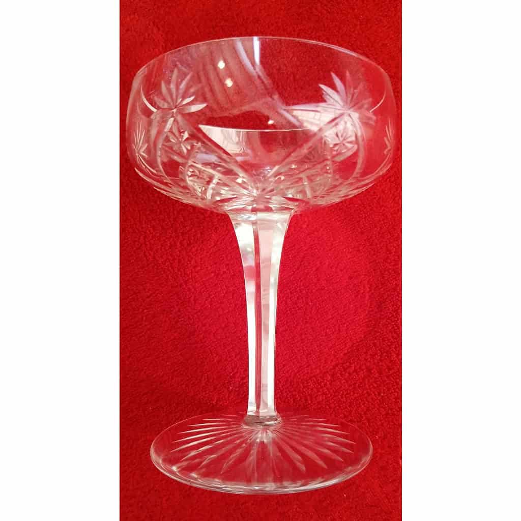 Service de 51 pièces en cristal de Baccarat ancien en parfait état 6 Service de 51 pièces en cristal de Baccarat ancien en parfait état 6